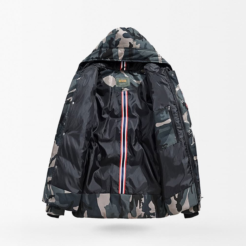 Militärischer Winter-Tarnparka – Bild 2