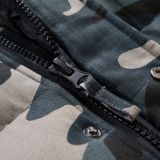 Militärischer Winter-Tarnparka – Bild 6