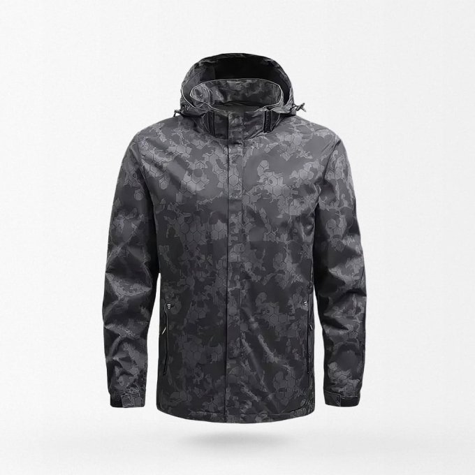 Taktische Regenjacke mit Kapuze