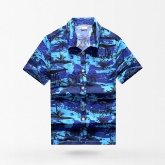 Blue Lagoon Hawaii-Hemd