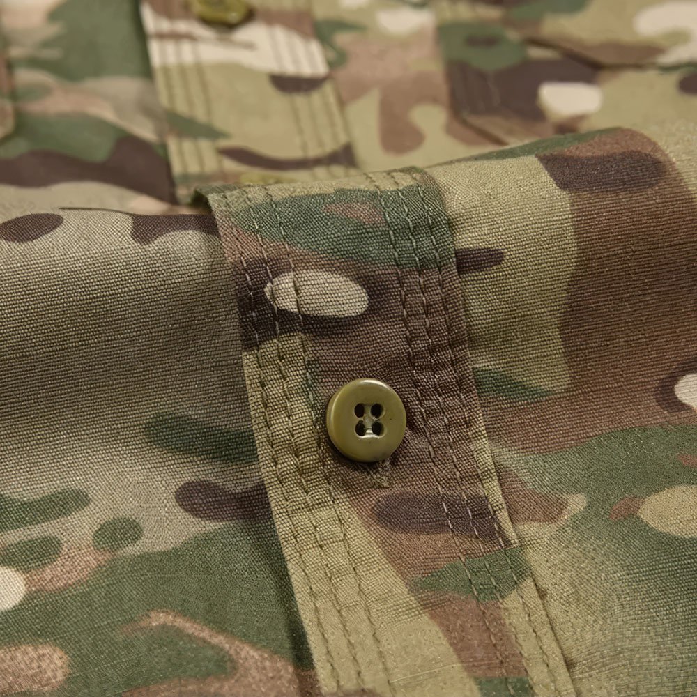 Tarnhemd mit Knopfleiste – Bild 3