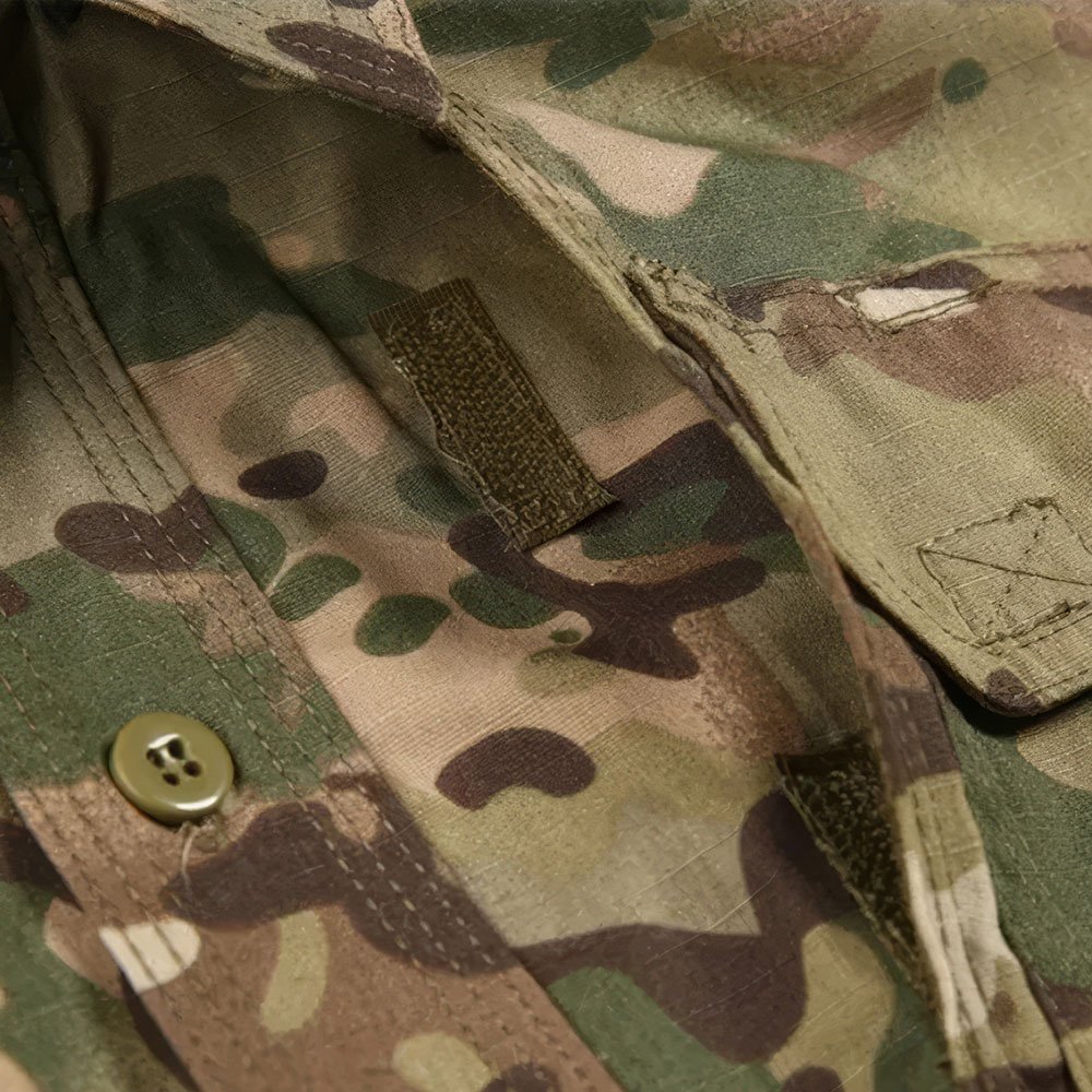Tarnhemd mit Knopfleiste – Bild 4