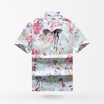 Hawaii-Hemd im Coral Reef-Stil