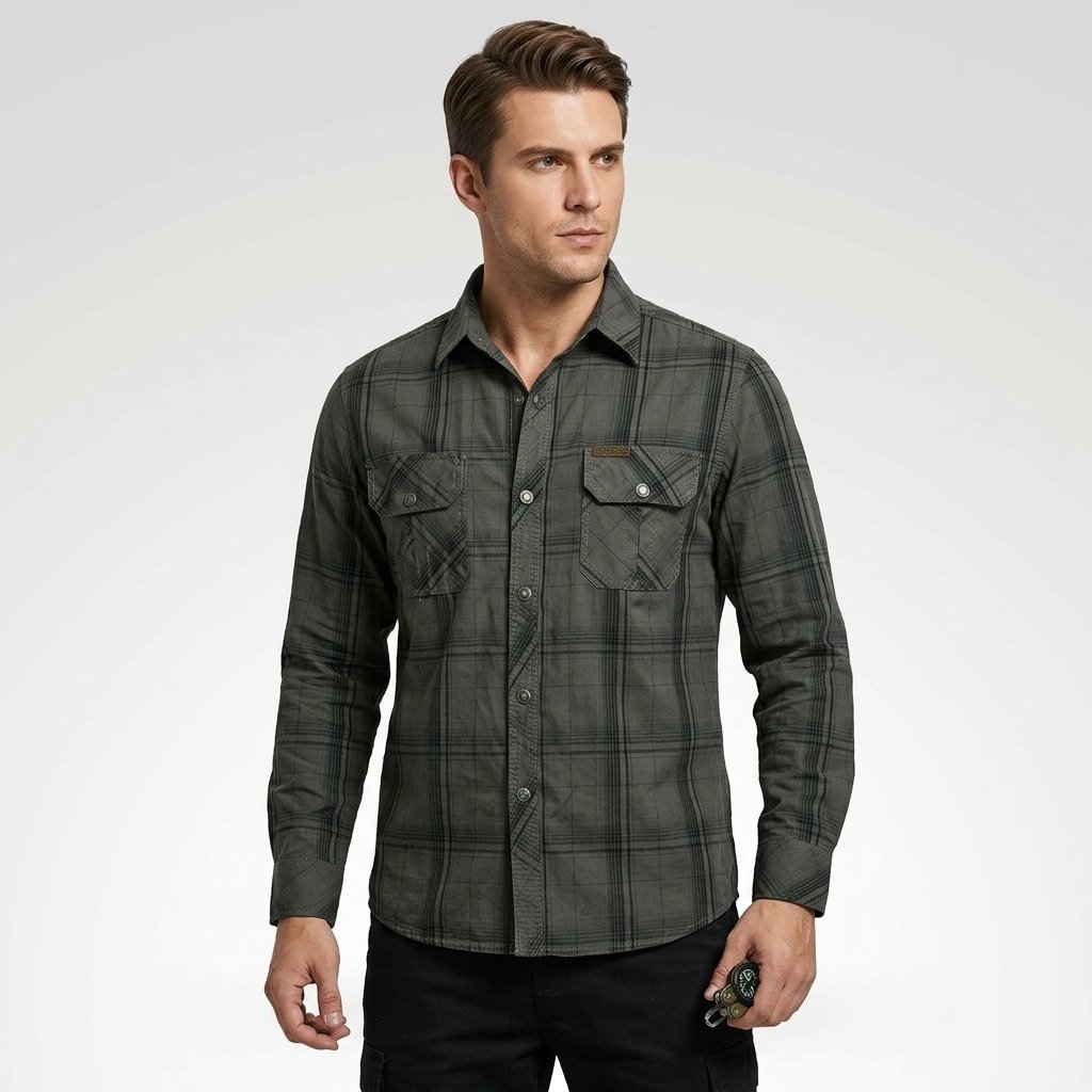 Men’s tactical flannel shirts