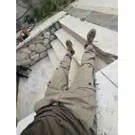 Schmale Militär-Cargohosen photo review