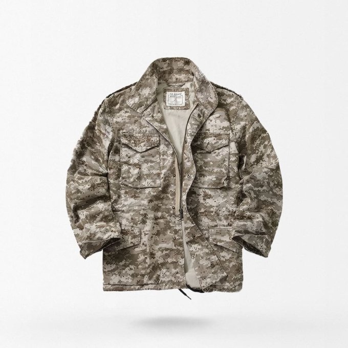 M65 Feldjacke Retro – Digital Desert Tarnmuster