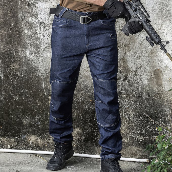 Denim-Jeans im Army-Stil – Bild 2