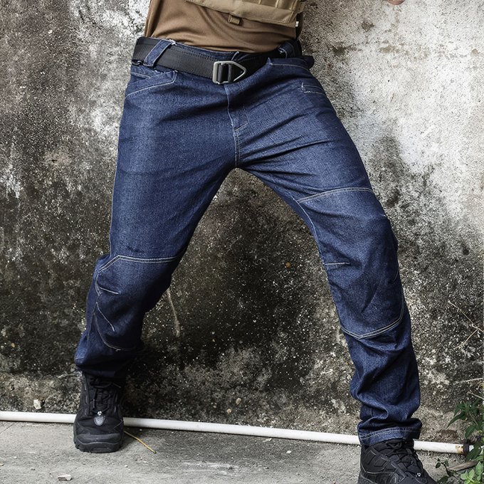 Denim-Jeans im Army-Stil – Bild 3