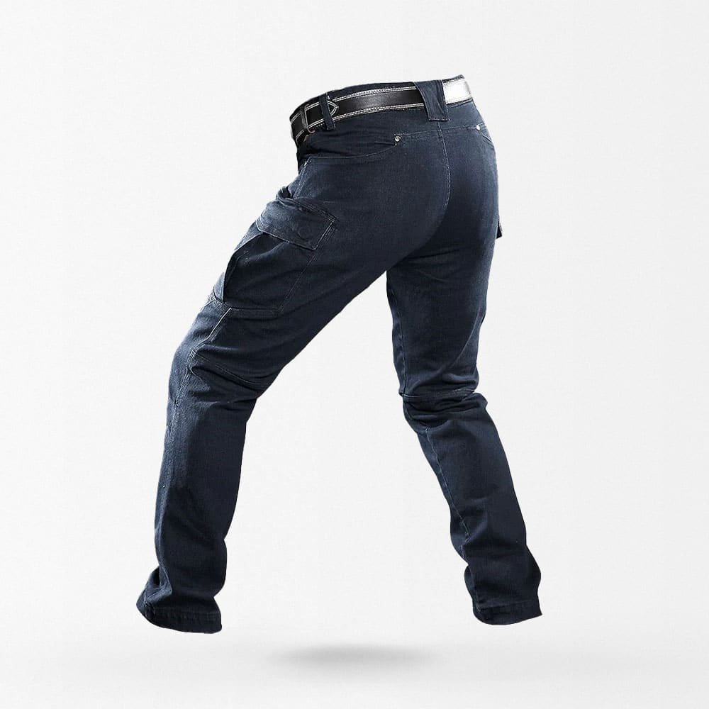 Schwarze taktische Jeans