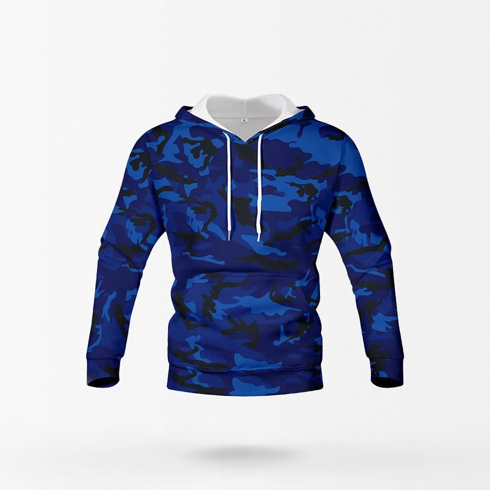 Dunkelblauer Tarn-Hoodie