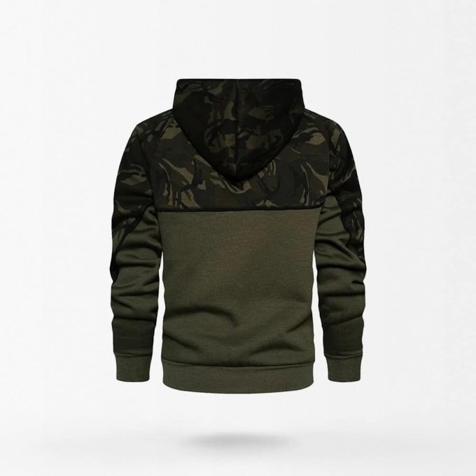 Militärischer Tarnmuster-Hoodie – Bild 2