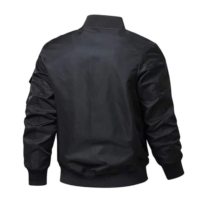 Taktische Bomberjacke mit Cargotaschen – Bild 2
