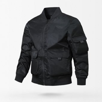 Taktische Bomberjacke mit Cargotaschen