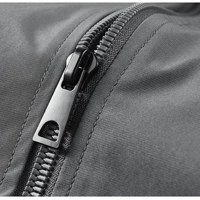 Bomberjacke mit Cargo-Taschen und Kragen – Bild 4