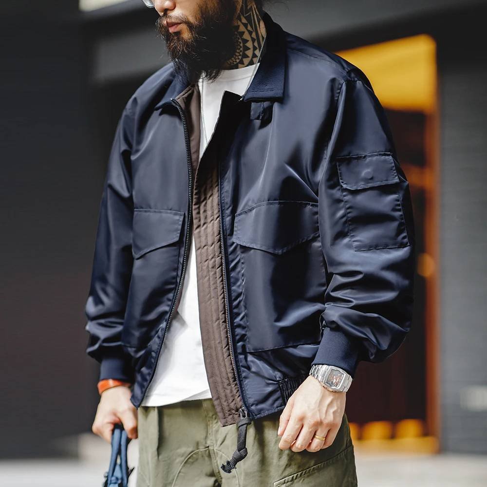 G-8 Fliegerjacke Marineblau