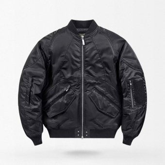 Herren Winter Techwear Bomberjacke