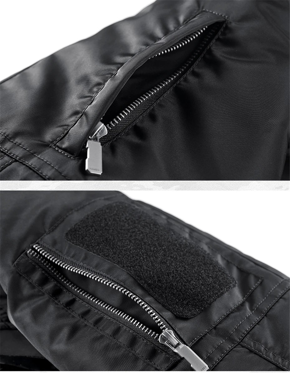 Herren Winter Techwear Bomberjacke – Bild 7