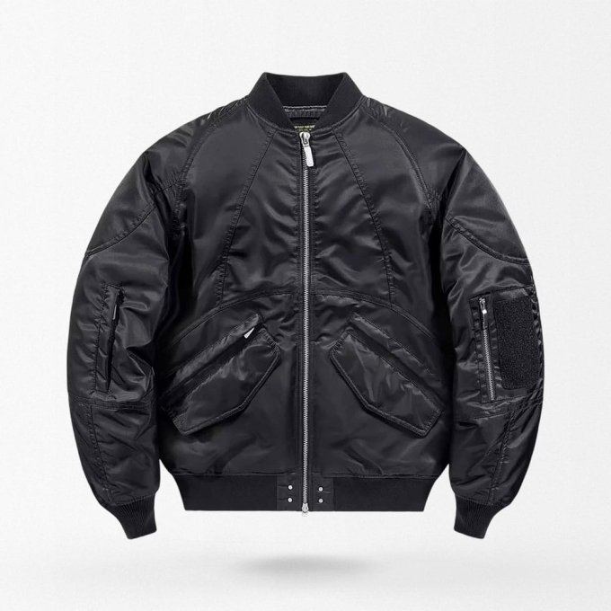 Herren Winter Techwear Bomberjacke