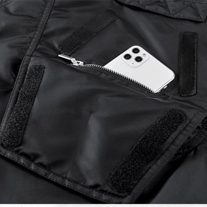 Herren Winter Techwear Bomberjacke – Bild 5
