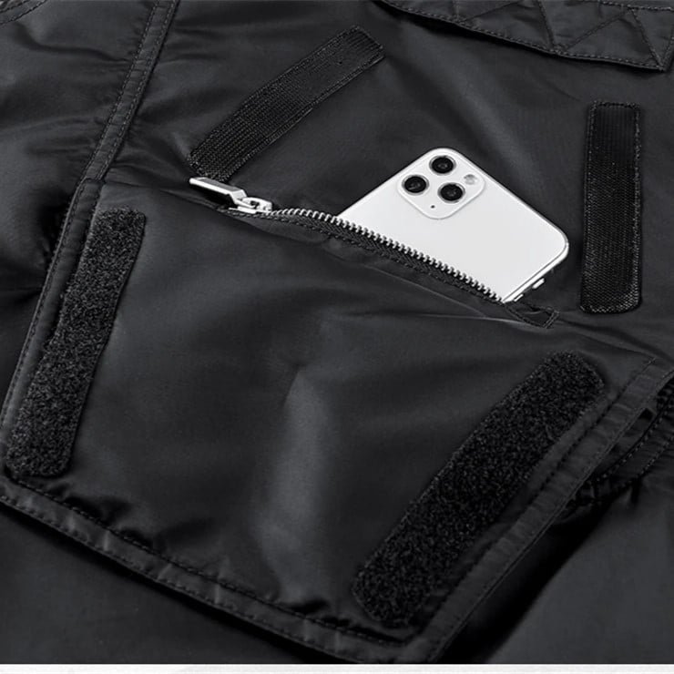 Herren Winter Techwear Bomberjacke – Bild 5