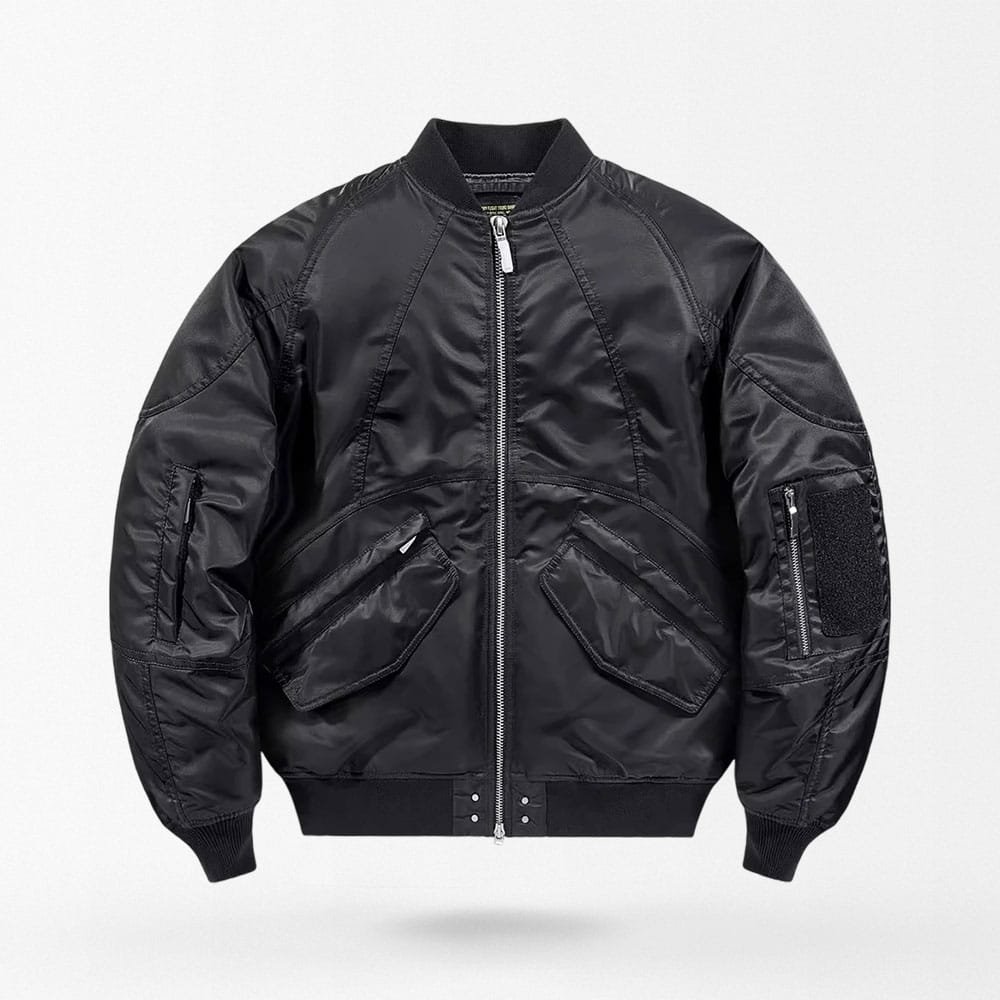 Herren Winter Techwear Bomberjacke