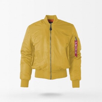 Gelbe Militär-Taktik MA-1 Fliegerjacke