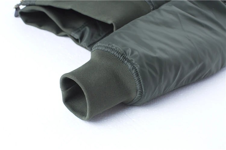 Grüne MA‑1 Militär-Taktik-Fliegerjacke – Bild 8