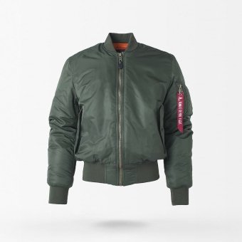 Grüne MA‑1 Militär-Taktik-Fliegerjacke
