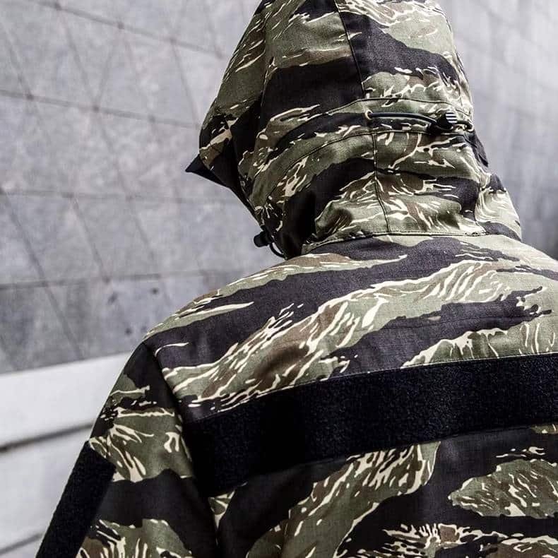 Tigerstreifen-Taktikanorak – Windbreaker für Militär & Outdoor – Bild 5