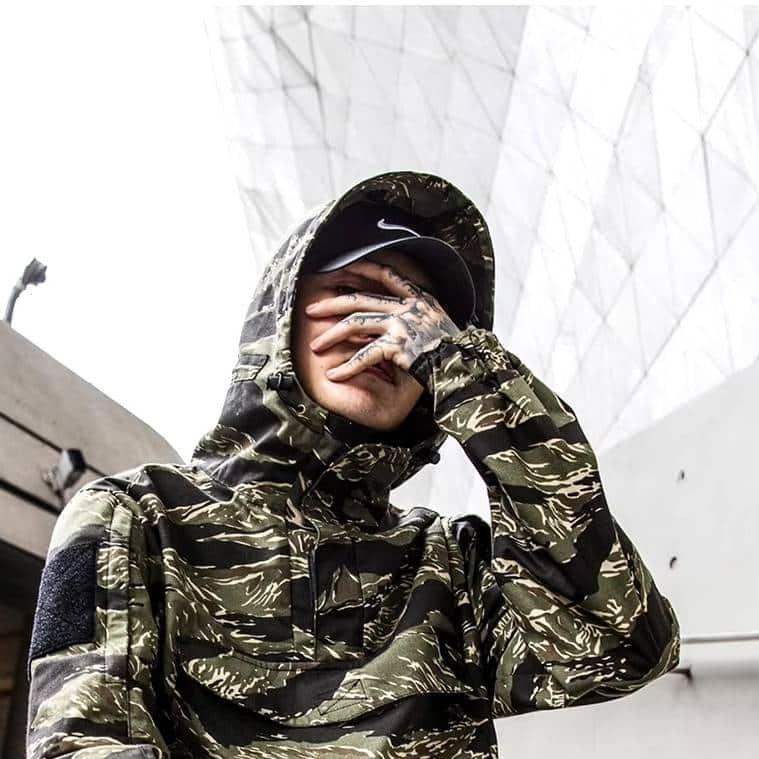 Tigerstreifen-Taktikanorak – Windbreaker für Militär & Outdoor – Bild 6