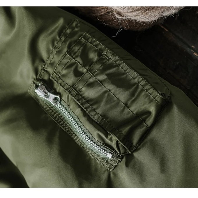 USAF 3B Parka – Grüner Militärmantel – Bild 7