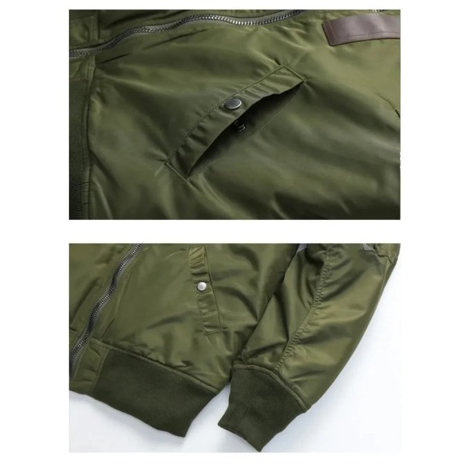 Vintage B15 Bomberjacke Herren – Bild 6