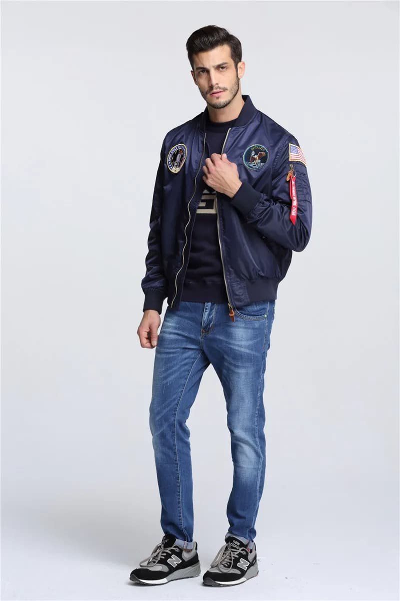 Apollo US Air Force MA-1 Bomberjacke – Bild 3