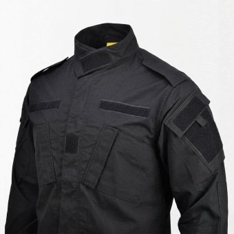 Black Military Combat Uniform