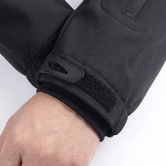 Hooded tactical camo softshell jacket