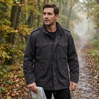 M65 Field Jacket for men – Shadow Grey