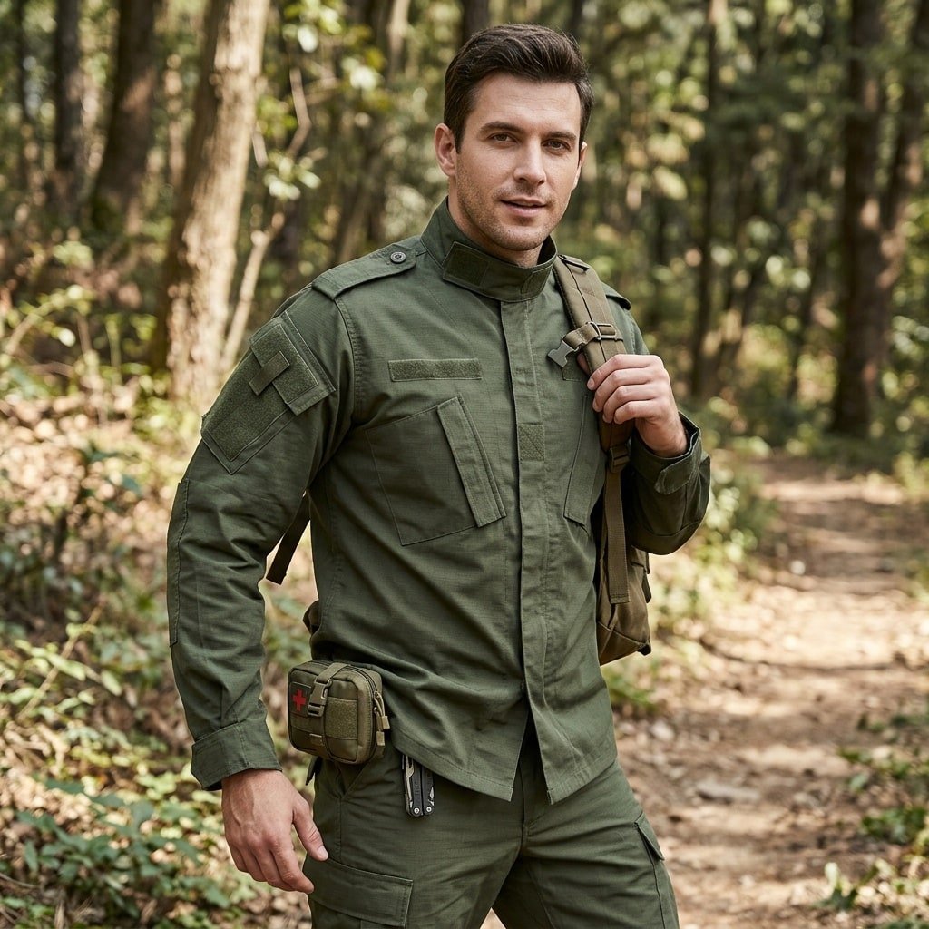 OD Green Military Combat Uniform