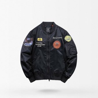 Schwarze USAF MA‑1 Fliegerjacke