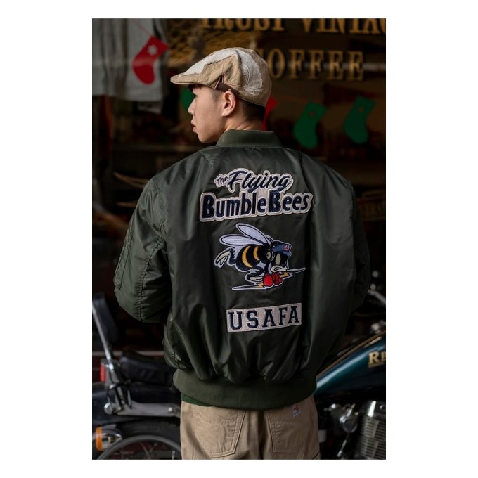 USAF WW2 Fliegerjacke für Herren – Bild 7