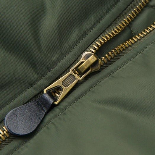 Wasserdichte Vintage-MA1-Fliegerjacke – Bild 5