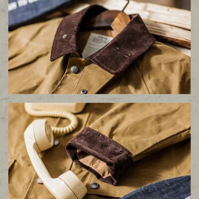 Vintage-Militärmantel – Bild 7