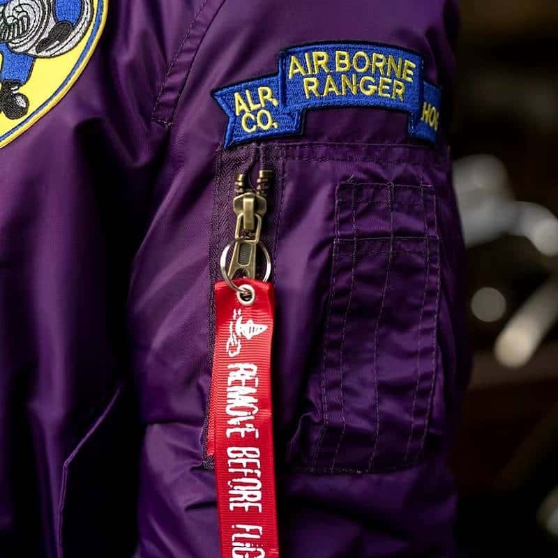 Vintage US-Luftwaffe Bomberjacke – Bild 6