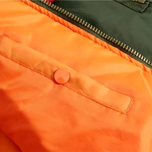 Vintage US-Luftwaffe Bomberjacke – Bild 7