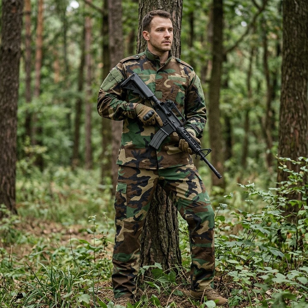 Woodland M81 Combat Uniform