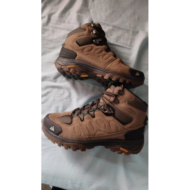 Hikeup: Braune Wildleder-Wanderschuhe photo review