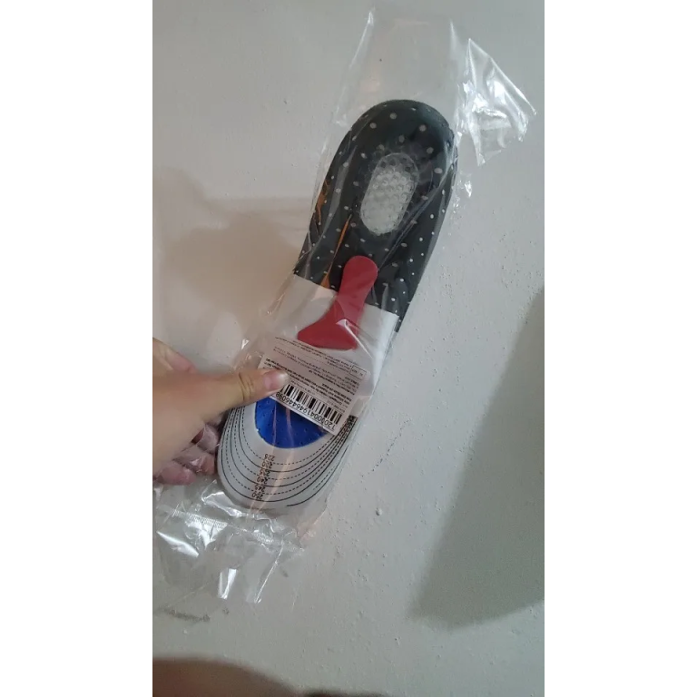 Stoßdämpfende Einlegesohlen mit Fußgewölbeunterstützung photo review