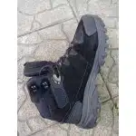 Wasserdichte Wildleder-Wanderstiefel Schwarz photo review