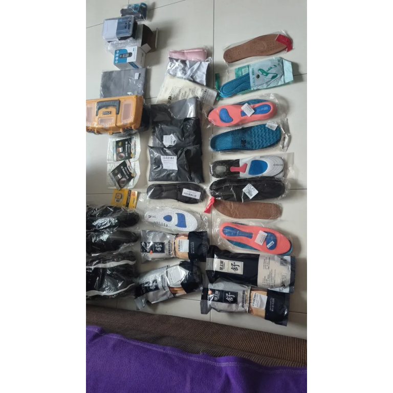 Stoßdämpfende Einlegesohlen mit Fußgewölbeunterstützung photo review