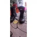 Leichte taktische Stiefel in Olivgrün mit Reißverschluss photo review