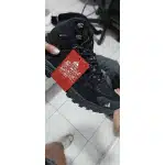 Schwarze Wildleder-Wanderschuhe Hikeup photo review